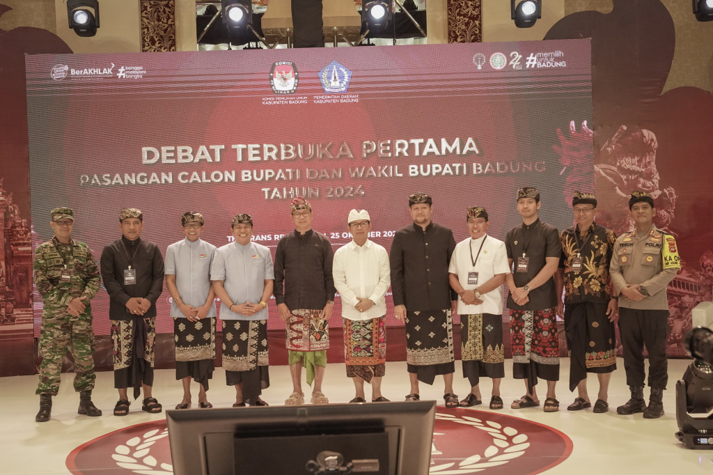 Debat Perdana Cabup dan Cawabup Kabupaten Badung